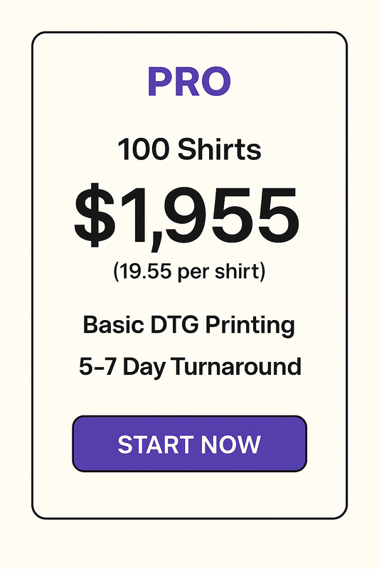 100 Shirt Package