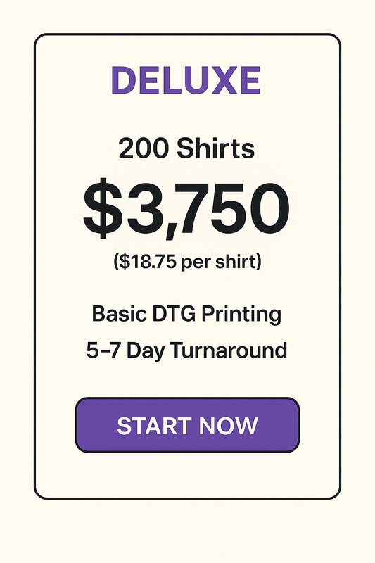 200 Shirt Package